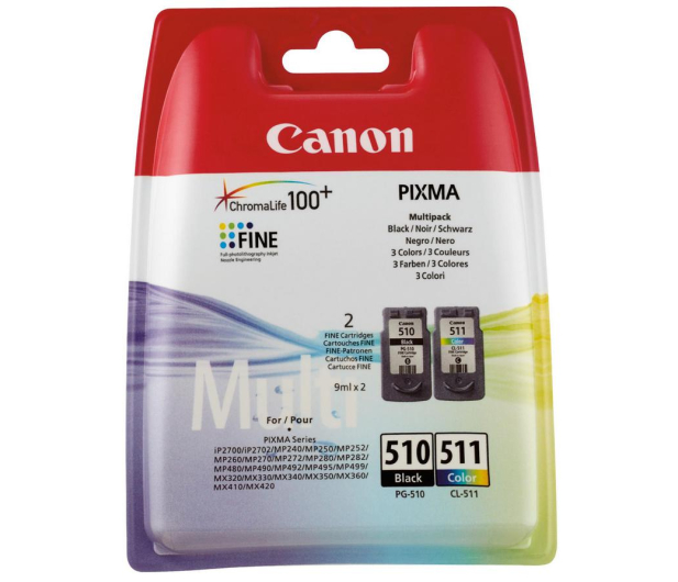 Canon Zestaw 2 tuszów PG-510 + CL-511 - 178087 - zdjęcie